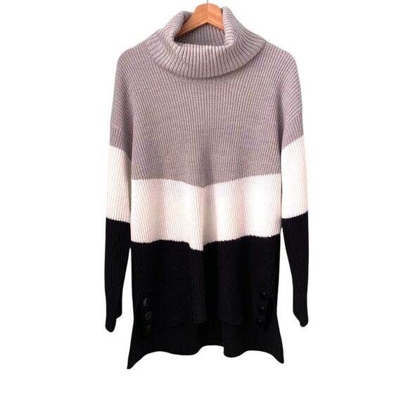 Karl Lagerfeld Cowl Neck Sweater in Size Medium - Picture 4 of 12